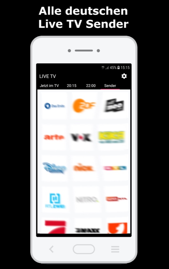 LIVE TV App: Übersicht aller deutschen Live-TV-Sender
